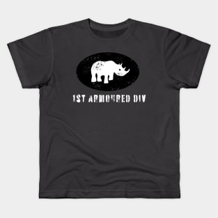 1st Armoured Division, British Army WW2 (Distressed) Kids T-Shirt